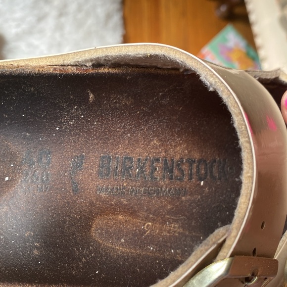 Womens 2 straps buckle Birks Sandals, size 9 - Picture 8 of 9